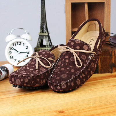 Mujeres de tiempo libre zapatillas de cuero de tamaño 41 - 45 Mujeres zapatillas de peluche