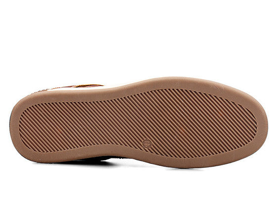 Los hombres de costura de cuero Los cordones de las zapatillas Casual Los hombres deslizan en los zapatos de Oxford para el verano