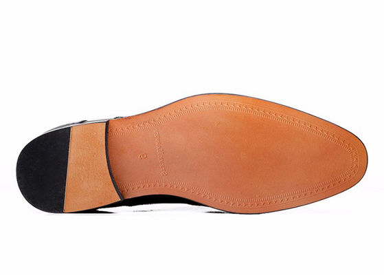 Mujeres Goodyear, zapatos de cuero negro, tallados, hechos a mano, hombres, zapatos de negocios.
