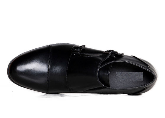 Zapatos de hombre con doble correa Zapatos con correa de monje de piel italiana