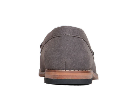 Gris, hombre, camiseta, zapatos, moda, hombre, chalecos para la fiesta.