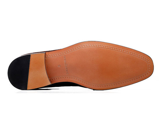 Tassel Penny Suede zapatos de vestir de cuero, primavera / otoño hombre de cuero Slip On zapatos