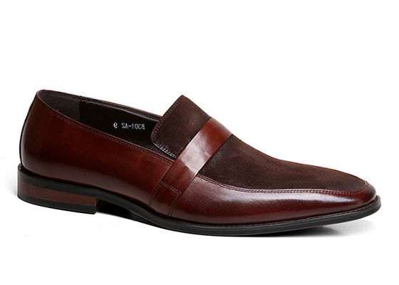 Clásico Mujeres Loafers de cuero Coser zapatos de vestido de cuero hechos a mano para banquete