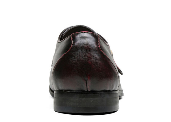 zapatos de vestir para hombres hechos a mano zapatos de vestir con correa de monje marrón