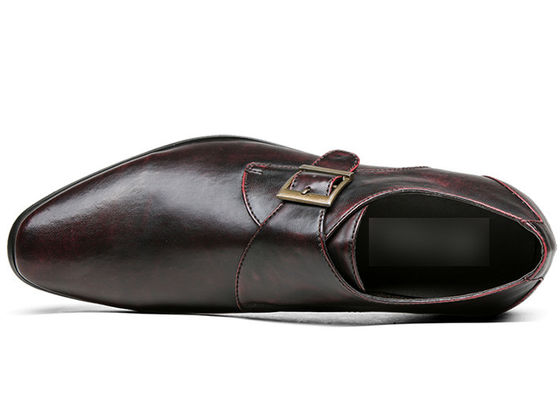 zapatos de vestir para hombres hechos a mano zapatos de vestir con correa de monje marrón