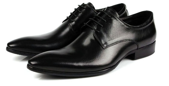 Calzado de vestir de cuero para hombres de estilo Oxford Rojo oscuro / Negro Calzado de vestir de encaje