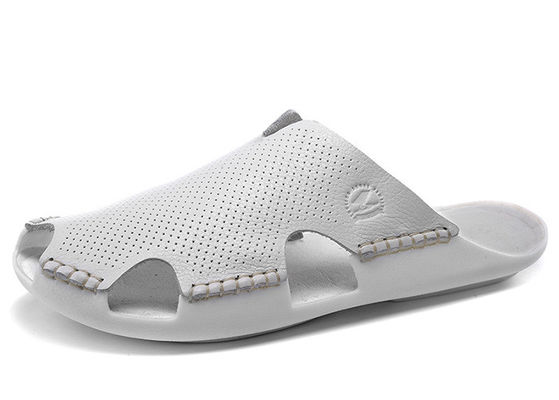Diario de ocio de los hombres zapatillas de cuero Flip Flops de los hombres Sandalias y zapatillas