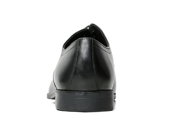 Calzado de vestir de hombre de cuero de Oxford, lujoso zapatos de Derby con cordones para hombres.