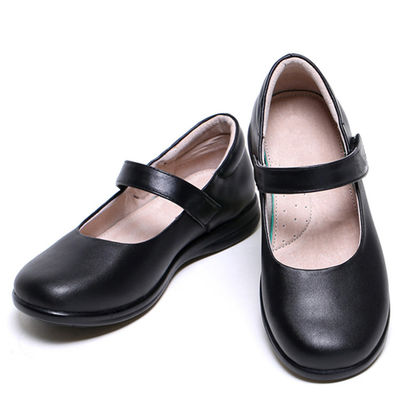 Confortables zapatos infantiles Mary Jane de cuero para primavera / otoño
