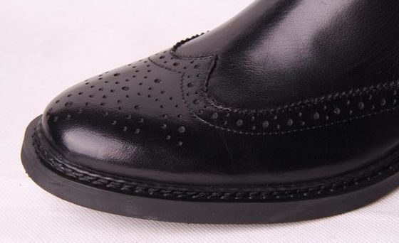 Botas de combate de hombre de cuero botas de vestido de diseñador Web High Top Men Botas de combate de tobillo