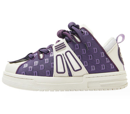 Sneakers de piel de mujer con estilo Patchwork Sneakers de plataforma de mujer