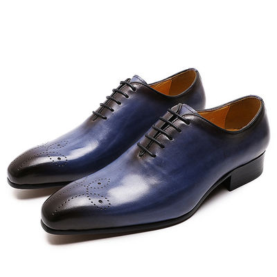 Retro Vintage, zapatos de vestir de cuero para hombres, zapatos de cuero para hombres, zapatos de brogue.