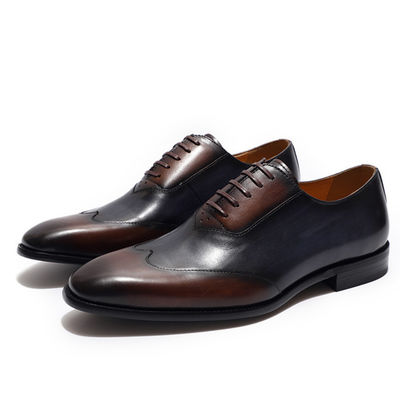 Sapatos de hombre con tacones bajos Sapatos de hombre con tacones bajos Goodyear Welted