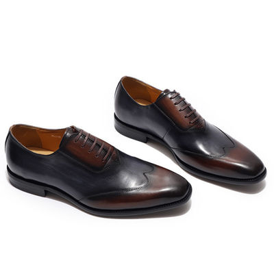 Sapatos de hombre con tacones bajos Sapatos de hombre con tacones bajos Goodyear Welted