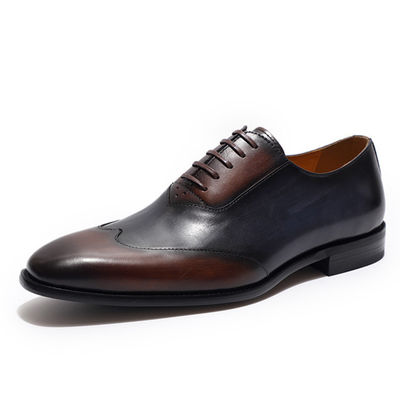 Sapatos de hombre con tacones bajos Sapatos de hombre con tacones bajos Goodyear Welted