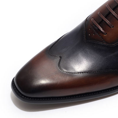 Sapatos de hombre con tacones bajos Sapatos de hombre con tacones bajos Goodyear Welted