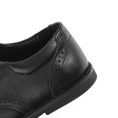Zapatos escolares de cuero unisex de cordones de tamaño 26-40 Niñas Zapatos de cuero Tassel