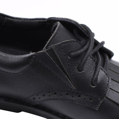 Zapatos escolares de cuero unisex de cordones de tamaño 26-40 Niñas Zapatos de cuero Tassel