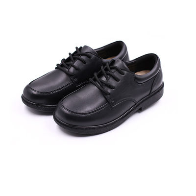 Niños Enlace De Cuero Dedo Redondo zapatos escolares Unisex Para Todas Las Temporadas