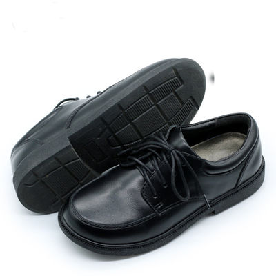 Niños Enlace De Cuero Dedo Redondo zapatos escolares Unisex Para Todas Las Temporadas