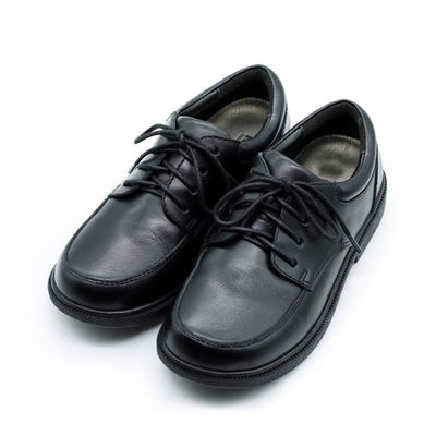 Niños Enlace De Cuero Dedo Redondo zapatos escolares Unisex Para Todas Las Temporadas