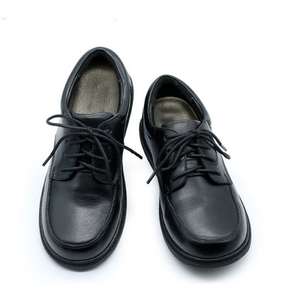 Niños Enlace De Cuero Dedo Redondo zapatos escolares Unisex Para Todas Las Temporadas