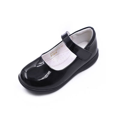 Zapatos escolares de cuero unisex de tacón plano zapatos de cuero Mary Jane personalizados
