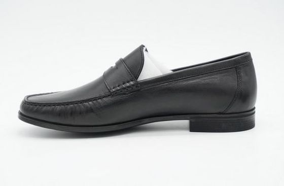 Vestido Moc Hombres Pantalones De Cuero Holton Penny Loafer Muestra Disponible
