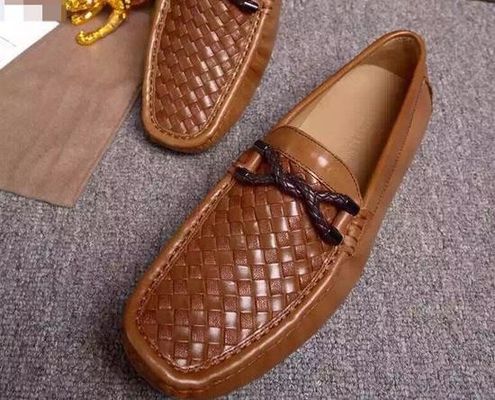 Calzado de barco de cuero para hombre, zapatos de mocasín de camiseta de hombre