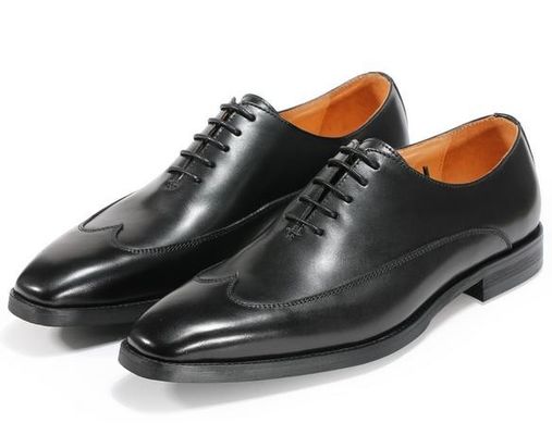 Derby Brogue Oxford Hombres vestido de cuero zapatos clásicos hechos a mano con servicio OEM