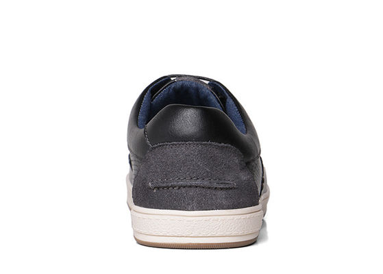 Clásico diseño de cordones para hombres zapatos planos, zapatillas deportivas