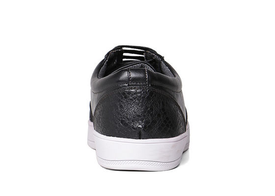 Enlace Linling Caminando Enlace hasta hombres zapatos de suela plana zapatos casuales Sneakers PU superior