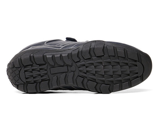 Zapatos deportivos duraderos para hombres, zapatos de velcro para caminar para hombres, zapatos de cordón.
