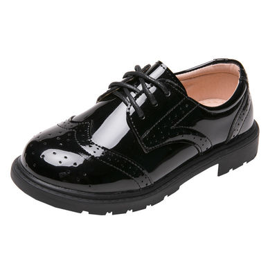 Zapatos escolares de cuero para todas las estaciones con forro de cuero Confort y estilo