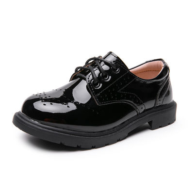 Zapatos escolares de cuero para todas las estaciones con forro de cuero Confort y estilo