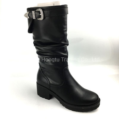 Zapatos de piel femenina negros para su estilo