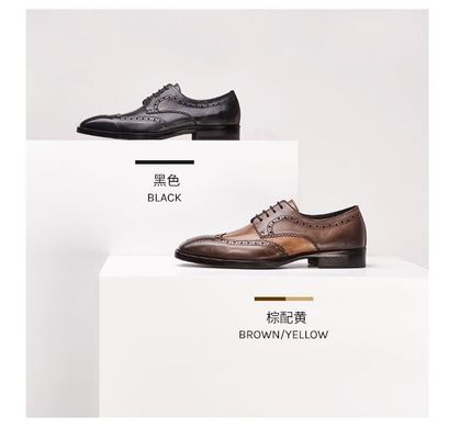 Calzado de moda masculino de diseñador italiano Calzado de moda clásico Calzado de moda Oxford Calzado para hombres Calzado