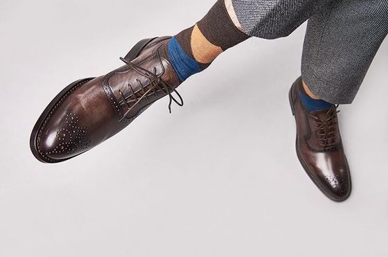 Clásico de PU hombres zapatos de vestir formal estilo Oxford zapatos hechos a mano a medida para el negocio