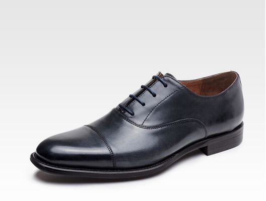 Empresarial / de la boda de los hombres de vestidos de zapatos de buey de cuero genuino de encaje hasta Brogues