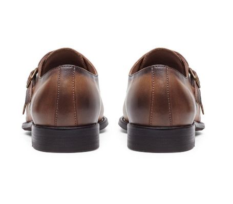 Las puntas de las alas de lujo Brogue zapatos Oxford, hombres zapatos formales para la boda