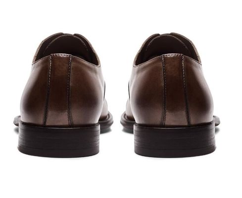 Lace Up Men Brogue zapatos de taco bajo de lujo zapatos de vestir con tamaño 37 - 48