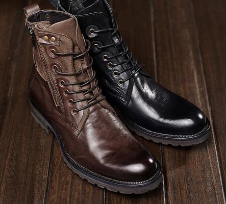 Calzado elevador con tacones más altos Calzado elevador con cordones más largos Calzado elevador para hombres