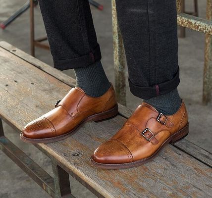 Designer de cordones OEM hombre calzado plano para caminar, Twill Linling