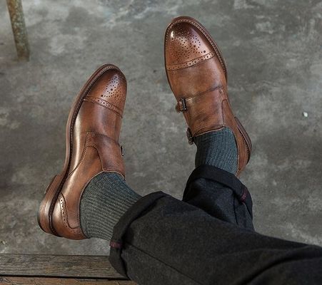Designer de cordones OEM hombre calzado plano para caminar, Twill Linling