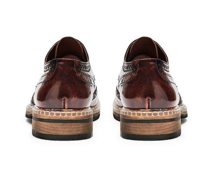 Moda diseñador italiano hombre vestido formal zapatos de cuero genuino zapatos de boda de lujo