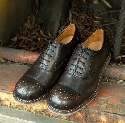 Zapatos casuales para hombres con dedos redondos negros, transpirables, zapatos deportivos de negocios, casuales