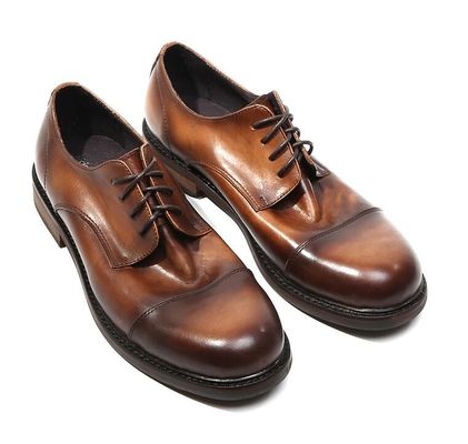 Calzado masculino de vestir formal de moda calzado masculino de cuero marrón calzado Oxford