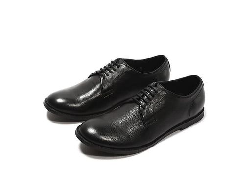 Sapatos de monje con correa marrón / negro, zapatos de hombre con hebilla de boda.