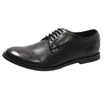 Sapatos de monje con correa marrón / negro, zapatos de hombre con hebilla de boda.