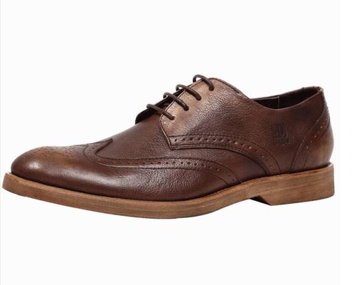 Confortables zapatos de cuero para hombres, zapatos de suela suave para adultos.